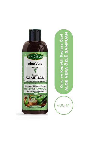 Phytoflora Herbal Shampoo with Aloe Vera and Keratin