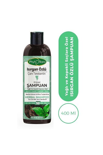 Phytoflora Nettle Extract Pine Turpentine Extract Herbal Shampoo