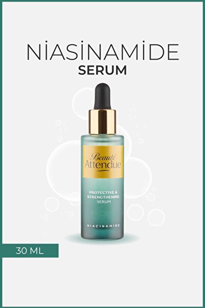 BEAUTE ATTENDUE Niasinamide, Cilt Bariyeri Güçlendirici, Gözenek Sıkılaştırıcı, Serum