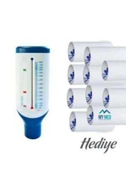 Medikaltec Peakflowmetre Pefmetre 10 Adet Karton Ağızlık Hediye