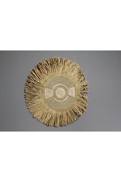 PERİBOİA Periboia Wall Hanging Wicker Board Model 2