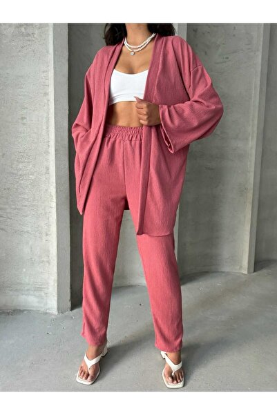 Jeevee طقم كيمونو ملفوف مكون من قطعتين