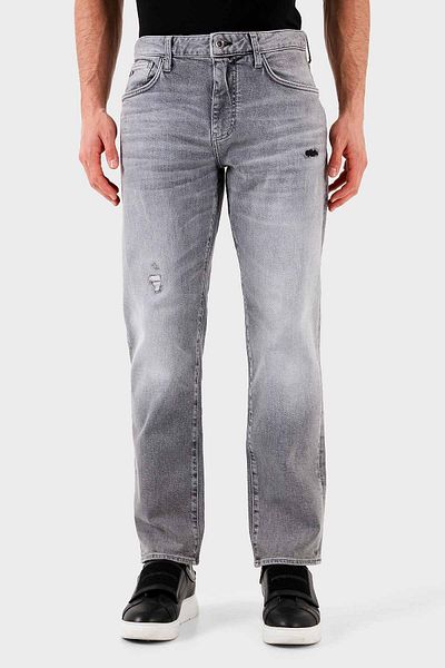 Armani Exchange Stretch Cotton Slim Fit Jeans Men's Straight Leg Jeans Pants