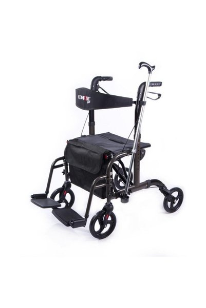 MEDİKALCİM İthal Lüx Ayak Pedallı Alüminyum Rolatör Yürüteç Bz9124a