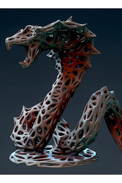 3D Brothers فورونوي كوبرا - منحوتة ديكور منزلي حديث