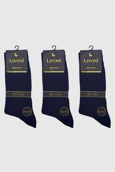 emosavm Мъжки безшевни бамбукови чорапи Livoni