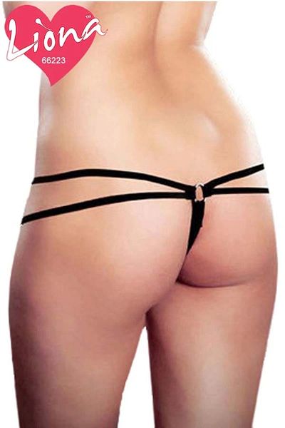 DEFNADA Women's Black Fancy Underwear