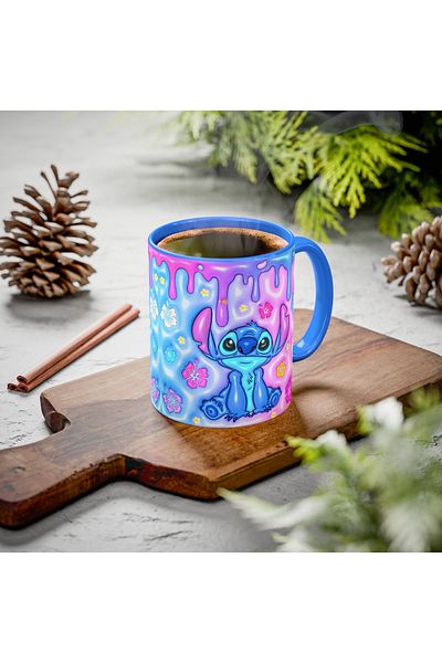 Cuppy Box Stitch 3D Print Effect Mug