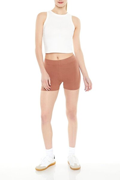 Forever 21 High-Rise Boxer Şort