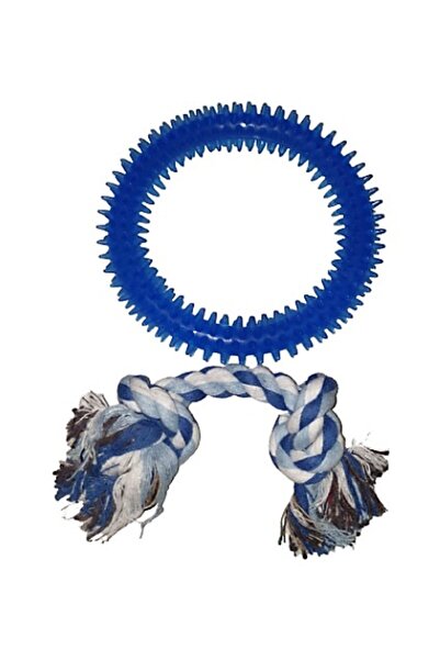 Ans Round Teeth Scratching Bone and Toy |   For the Dog |   9 cm Diameter