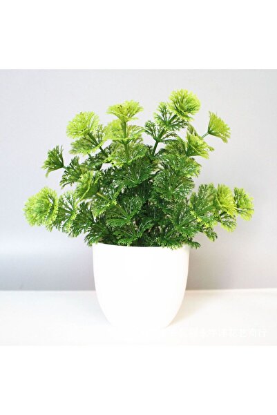 Choice T207-9 قطعة واحدة من نباتات اصطناعية في أصيص، منظر طبيعي، ديكور مكتبي ...