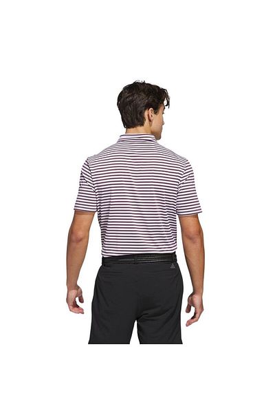 adidas Ανδρικό λευκό μπλουζάκι Polo Ult Stripe Polo Jf4890