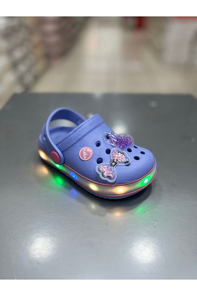 Akınal Bella Stickerslı Unisex Işıklı Çocuk Terlik