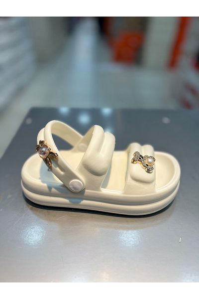 Akınal Bella Papuci/Sandale eleganti cu pietre pentru copii