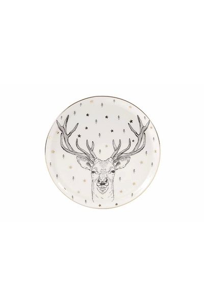 Porland Forest Cake Plate 4 Pieces 20 Cm