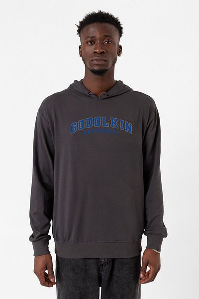 Tshirthane Godolkin University Letter - Καπνιστή, Ανδρική, 2ip Hoodie