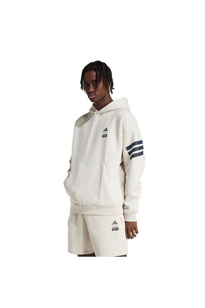 adidas Μπεζ ανδρικό φούτερ - M Sw Tm Hdy Jı5719