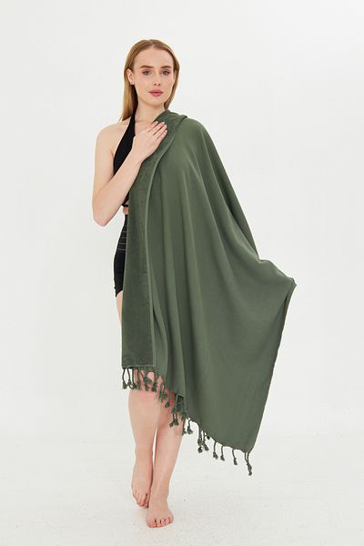 CottonTherapy Πετσέτα Saade 95x180 εκ. Peshtamal 100% βαμβάκι