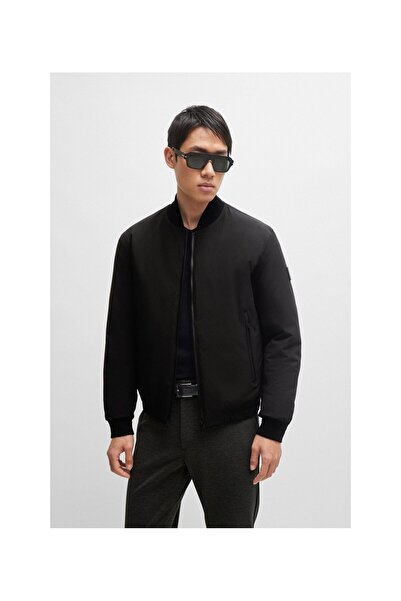 BOSS İki yönlü esnek kumaştan normal kesim mont