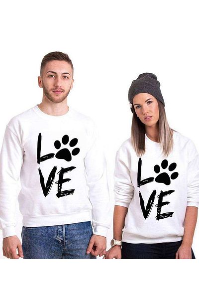 Tshirthane Love Pati Lover Combinations Sweatshirt Couple Combination