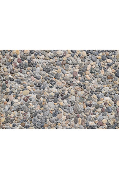 Mayilora Çakıl Taşı Desenli Yapışkanlı Kaplama Kağıdı Büyük Boy 3 Metre