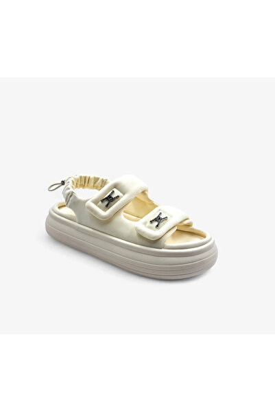 Guja Εισαγόμενο Υλικό Γυναικεία Σανδάλια με Velcro Ελαστικά και Κομψά