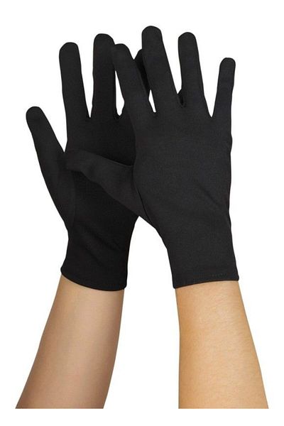 Hepta Collection Black Color Adult Size Lycra Show Glove