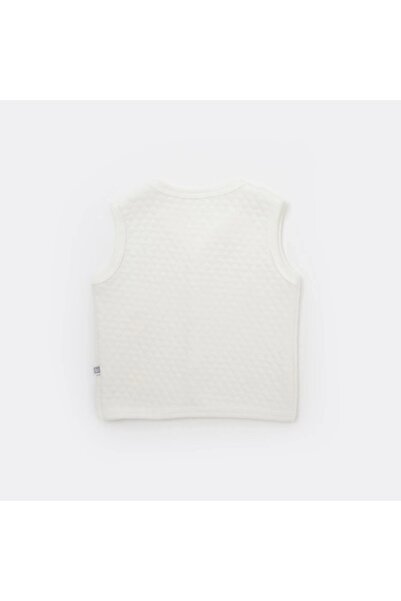 Bibaby Hello Elephant Kapitone Yelek 61476 Ekru