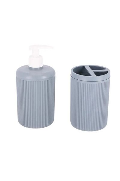 VoCe Alesta Ακρυλικό Σετ Μπάνιου 2 τεμαχίων Turk-VC-123 - ZHT6373-3496