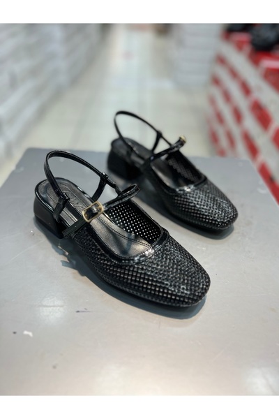 Hacıoğlu Ayakkabı Pantofi de zi cu toc pentru femei Serrace Mesh