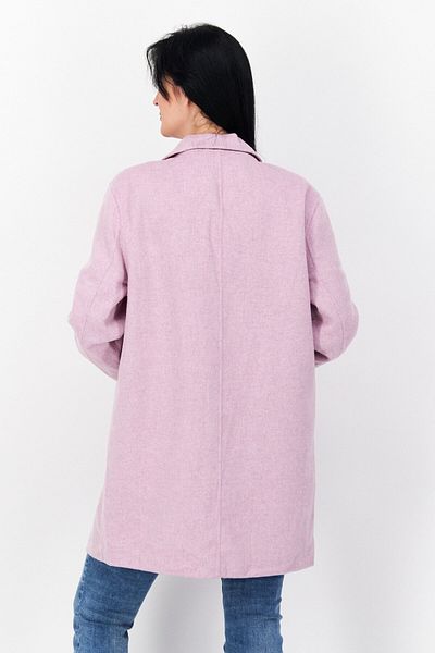 Esprit Women Textured Trench Coat, Purple