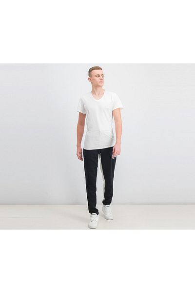 Puma Men Press Sweat Pants, Black And Light Gray Heather