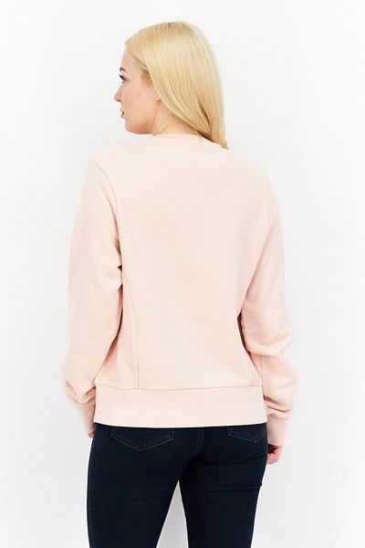 Lyle & Scott Women Crew Neck Embroidered Logo Sweatshirt, Pink
