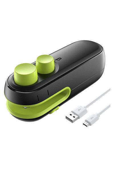 KUMTEL Zbs-01 Sigilator De Saci - Negru / Verde