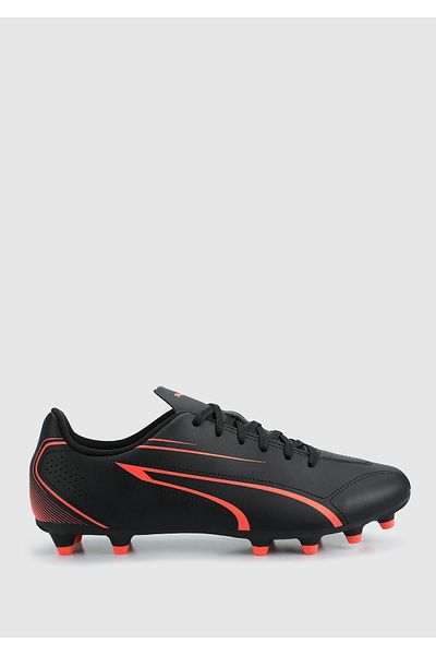 Puma Vitoria Fg/Ag Męskie Czarne Korki Piłkarskie 10748309