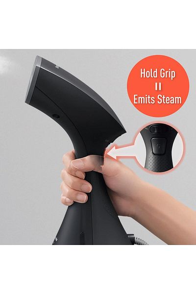 PANASONIC Hand Held Garment Steamer NI-GS400HTH Black