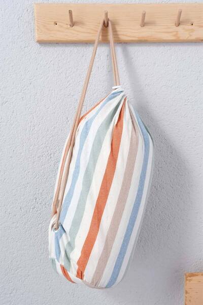 AKSU Pompom Cotton Double Blanket 200x220 cm