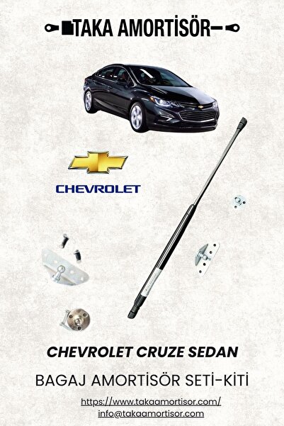 TAKA AMORTİSÖR Chevrolet Cruze SEDAN BAGAJ AMORTİSÖRÜ KİTİ- SETİ