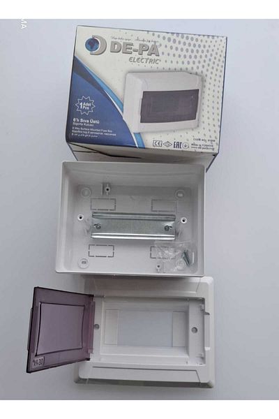 Depa 6-Piece Surface Fuse Box