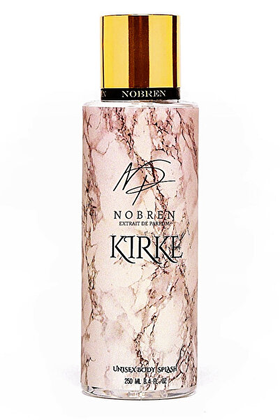 NOBREN Kirke Niche Unisex Body Mist 250 ml – Vücut & Saç Spreyi, Kalıcı Koku