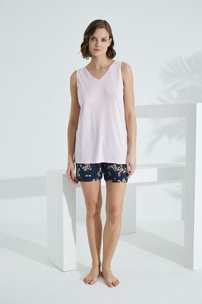 Etoile Bamboo Rope Strap Summer Women's Shorts Set 70013