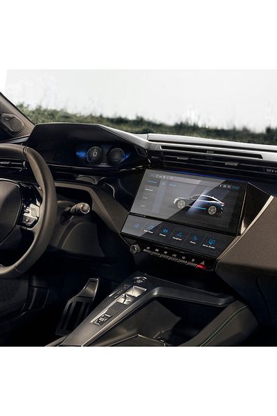 ael-tech Peugeot 408 Gt Nano Screen Protector Set (Navigation & Air Conditioning Control Compatibility) 2023-2025