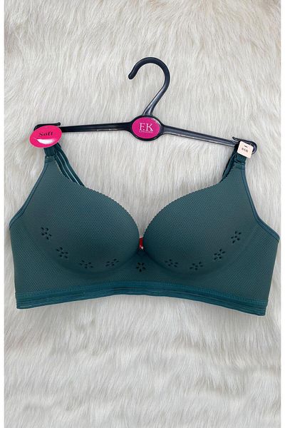DoDe Flora Laser Cut Supportless No Underwire Soft Bra F.K. 1205