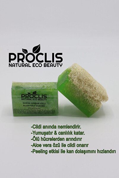 proclis Doğal Kabak Lifli Aloe Vera Sabunu