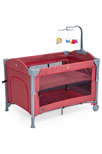Baby2Go Culla Anne Yanı Park Yatak 70*110 Kırmızı