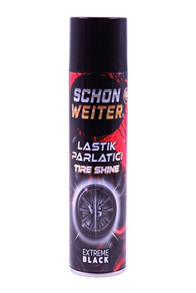Lastik Parlatıcı 500ml, Aerosol Sprey, Parlak ve Korunmuş Görünüm, Şeffaf Tabaka Oluşturur