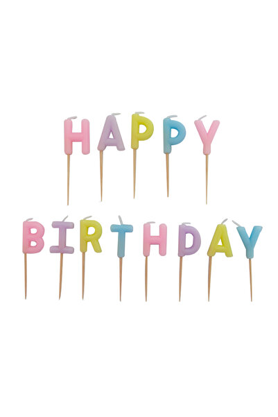 Partifabrik Macarons Culorile Tort La mulți ani Lumânare