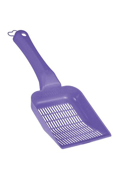 GOBYPET Purple Plastic Cat Litter Shovel - Intermittent, Cleaning and Sifting Cutting