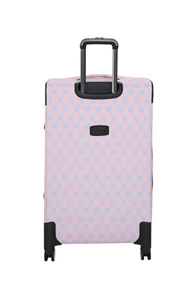 U.S. Polo Assn. U.S. Polo. Assn. 24041-24039-24038-24040 Büyük boy Unisex Monogram Kumaş valiz tatil bavul PUDRA