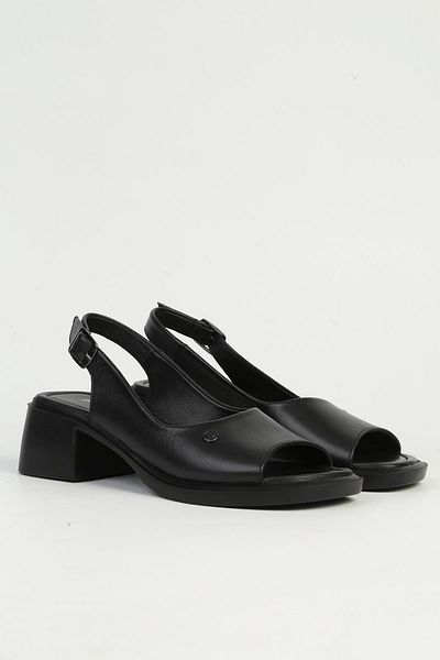 Pierre Cardin Μαύρα γυναικεία παπούτσια με τακούνι PC-54614
